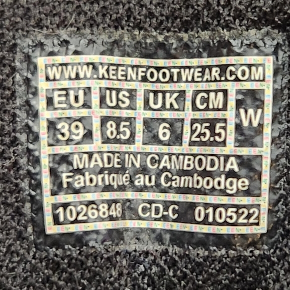 Keen Pyrenees Hiking Waterproof Leather Boots Women's Size 8.5 - Picture 9 of 9